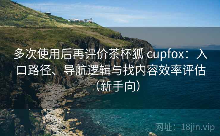 多次使用后再评价茶杯狐 cupfox:入口路径、导航逻辑与找内容效率评估(新手向) 多次使用后再评价茶杯狐 cupfox:入口路径、导航逻辑与找内容效率评估(新手向)