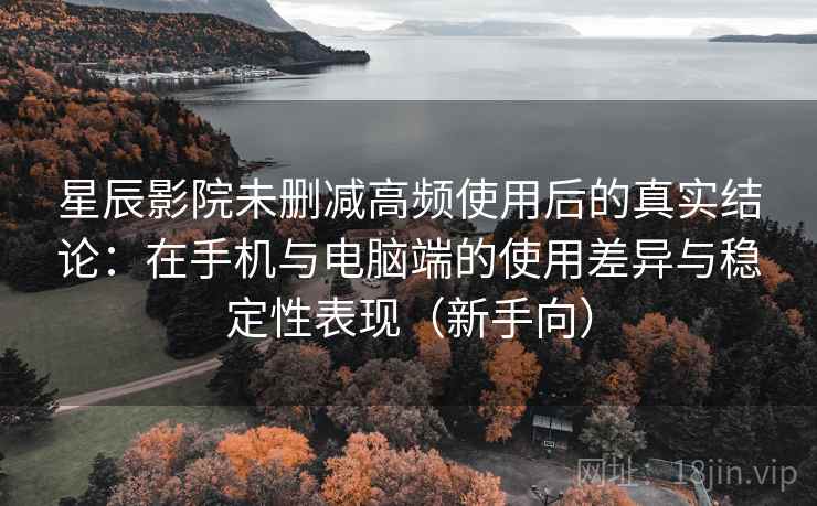 星辰影院未删减高频使用后的真实结论：在手机与电脑端的使用差异与稳定性表现（新手向）