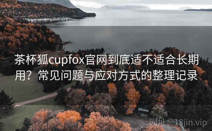 茶杯狐cupfox官网到底适不适合长期用？常见问题与应对方式的整理记录